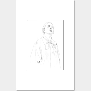 VILLANELLE SKETCH 1 Posters and Art